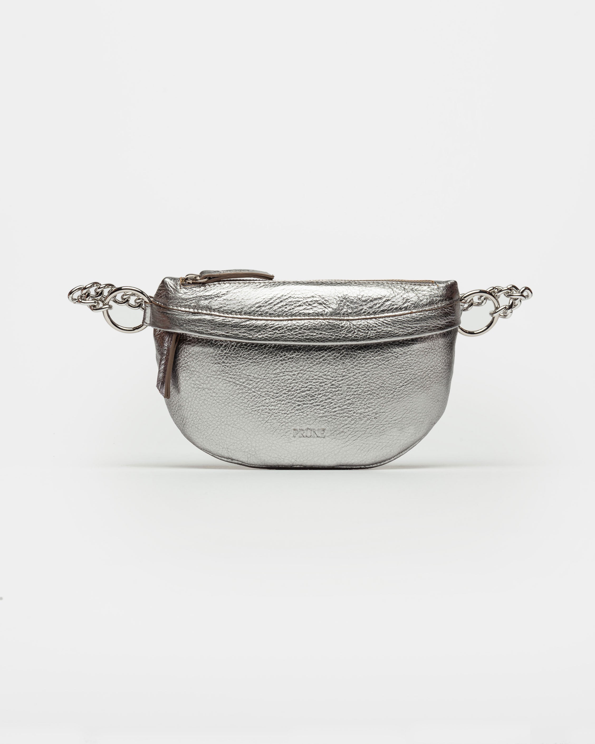 RIÑONERA TROUPE EN CUERO METALIZADO